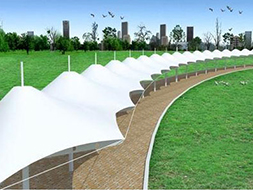 高爾夫發(fā)球臺(tái)膜結(jié)構(gòu)